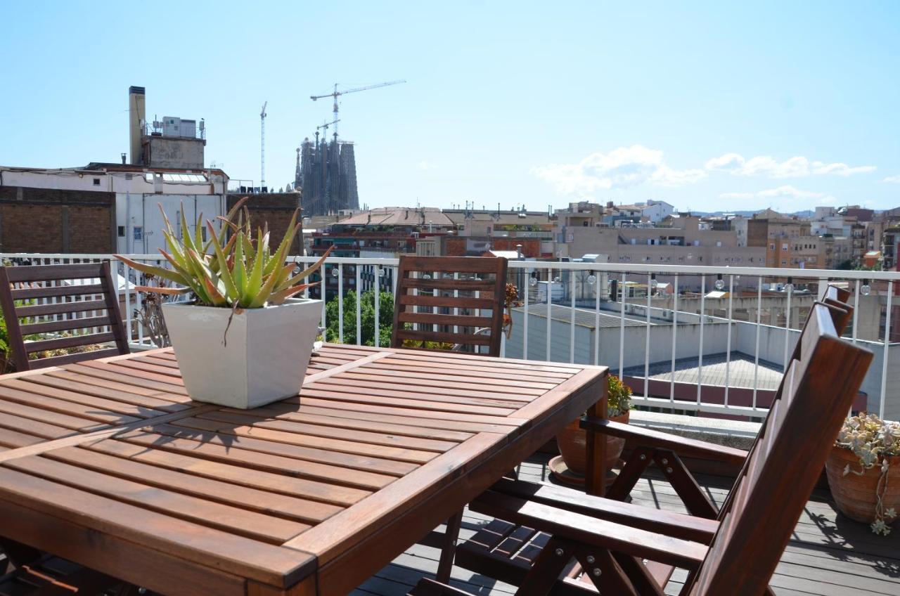 Barcelona sunny terrace Apartamento Exterior foto